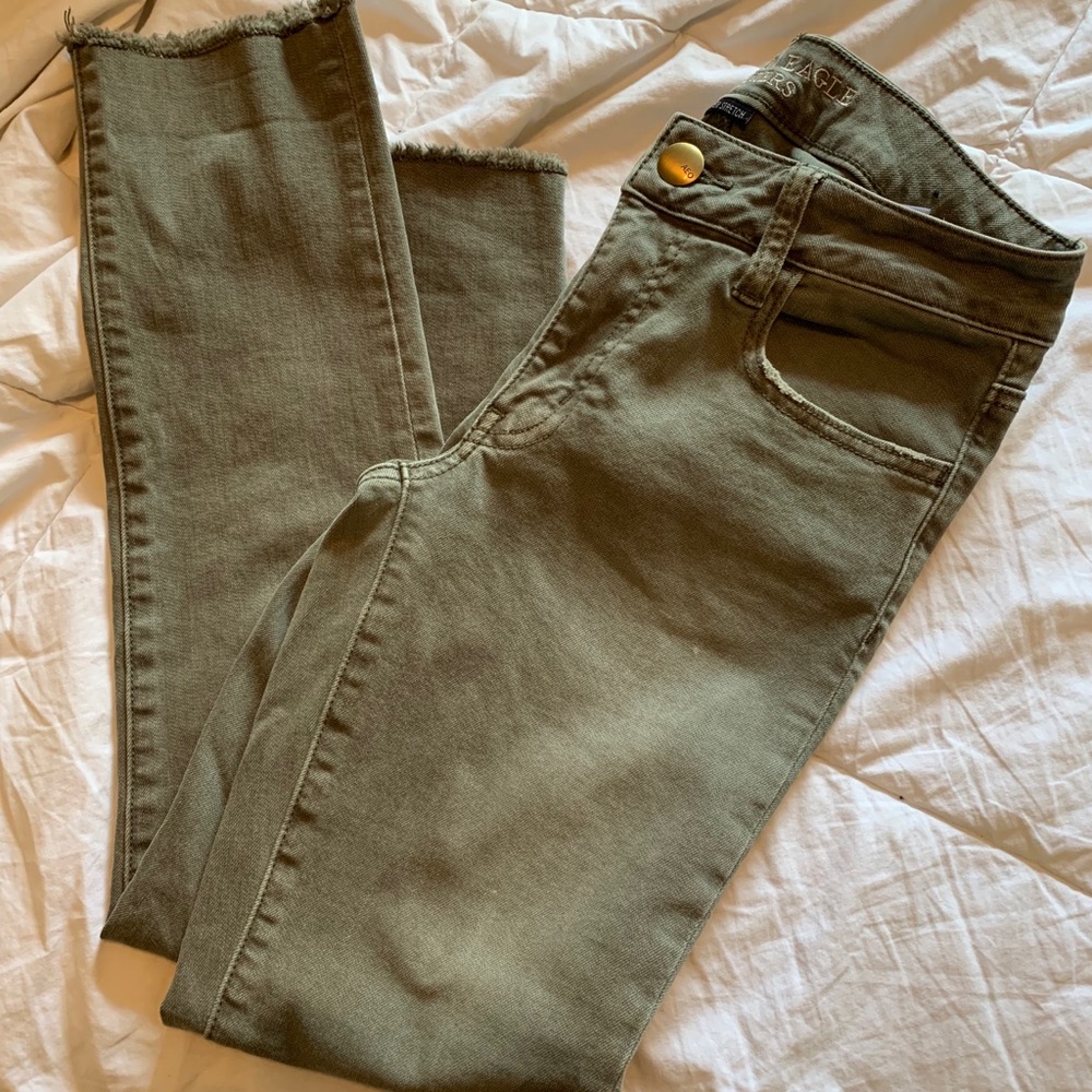Used American eagle crop jeggings